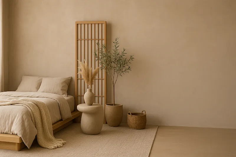 Japandi Bedroom Trends 2025: Calm Oasis with Warm Neutrals