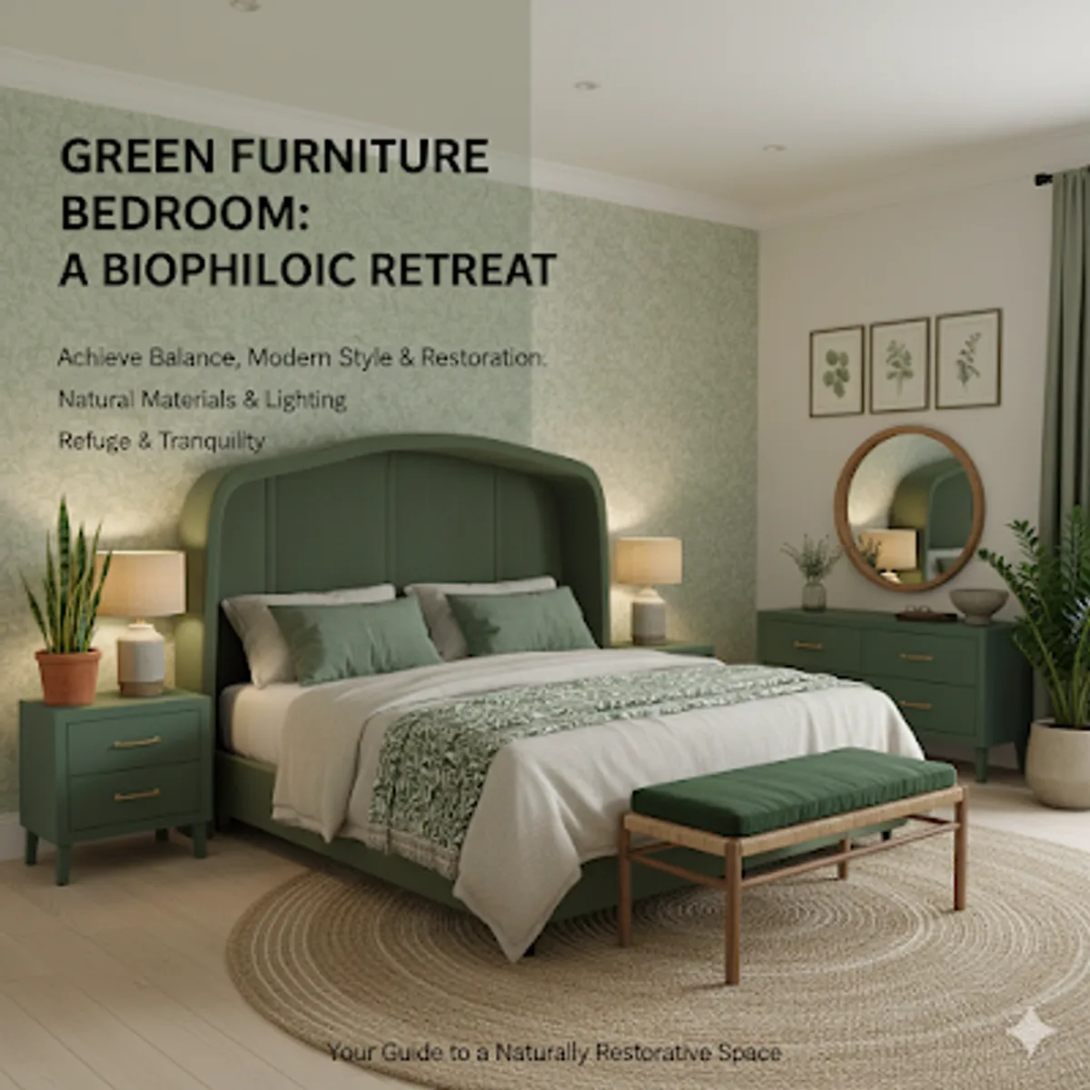 How to Style Green Bedroom Furniture: Tips & Ideas