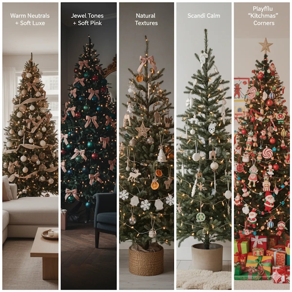 33 Christmas Tree Decoration Ideas for 2025 (Modern, Cozy & Small-Space Friendly)